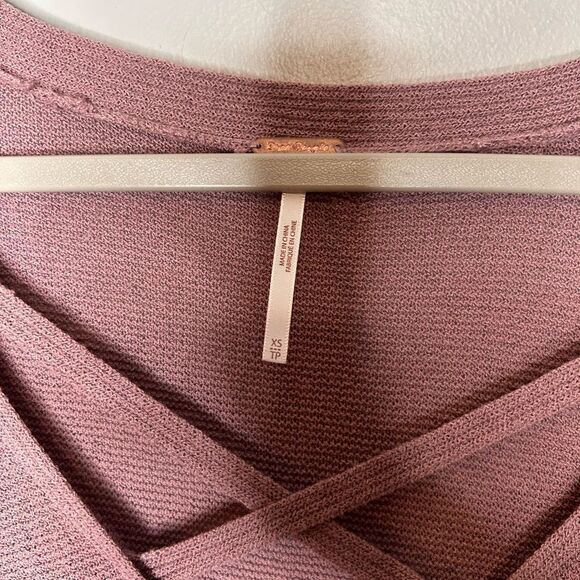 Free People Criss Cross Neck Sweater - Picture 4 of 5